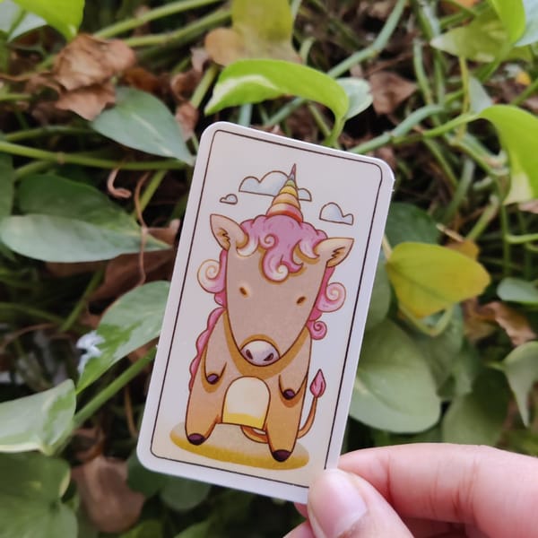Unicorn sticker